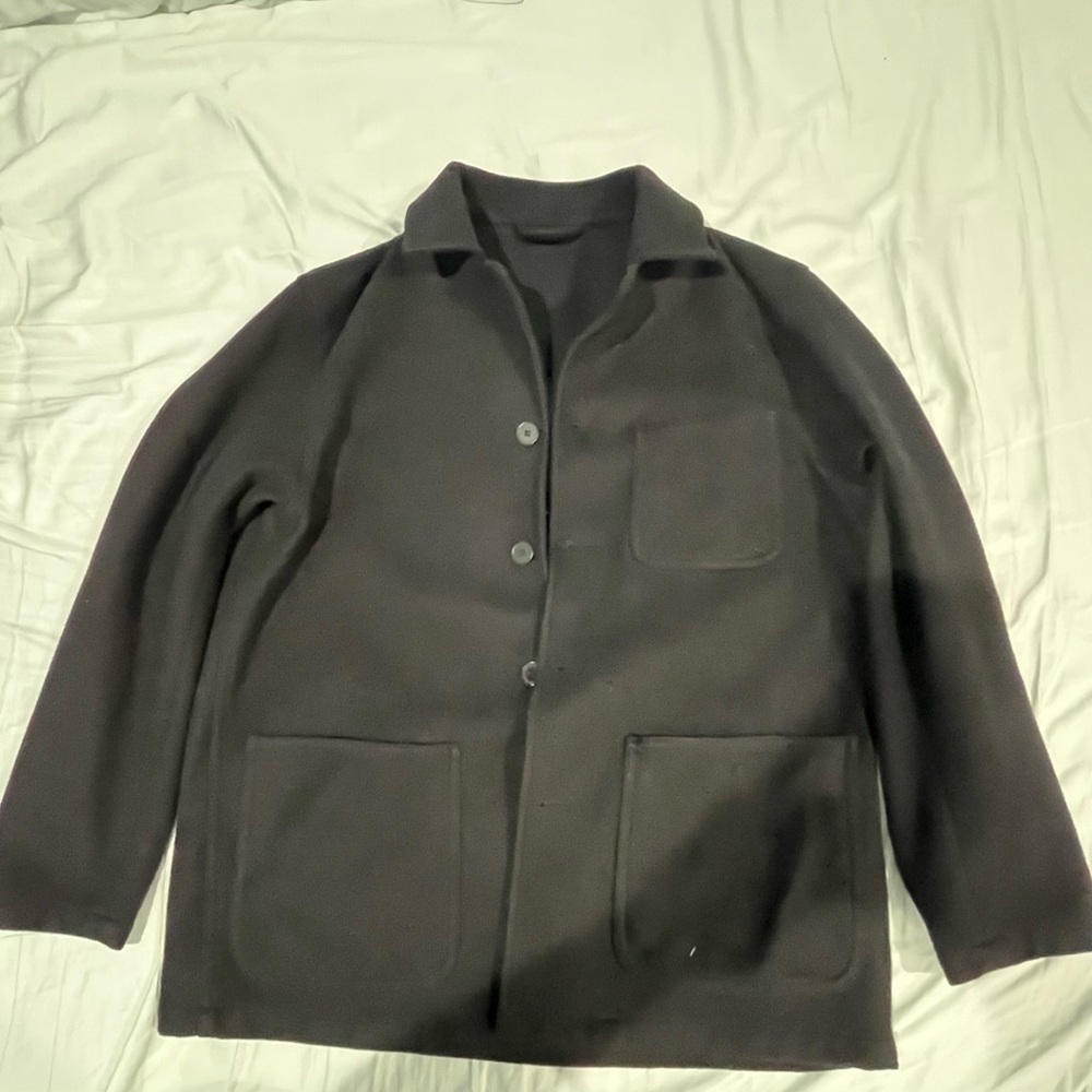 GU Black Wool Jacket
